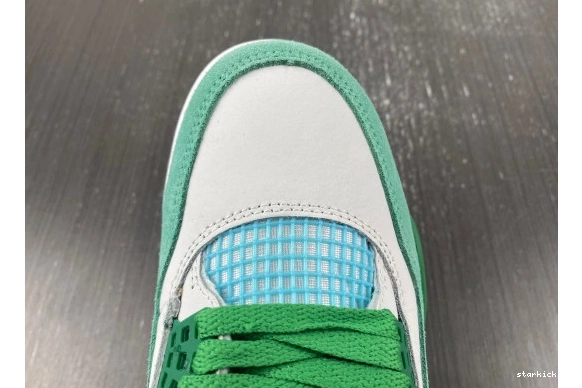 Grass SB   Jordan AJ4-KNCW edition)  AJ4-KNCW Green 4 Retro (limited White 0227